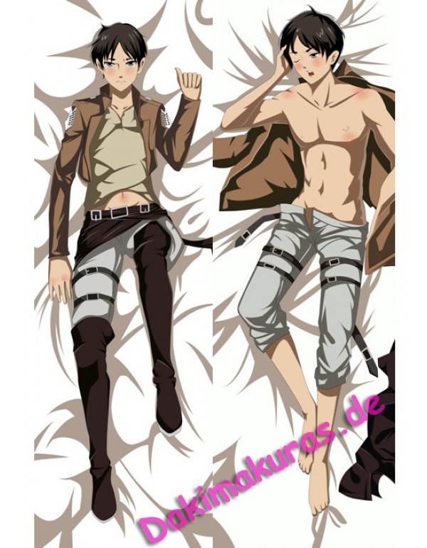 Attack on Titan Männer Dakimakura bezug Anime Körper Kissenbezug