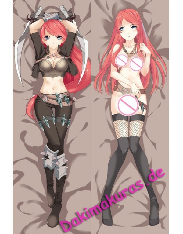 League of Legends Katarina Anime Kissen Dakimakura Umarmungs Körper Kissenbezug