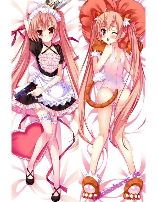 Aria Kanzaki - Aria the Scarlet Ammo Dakimakura kissen Billig Anime Kissenbezug Kaufen