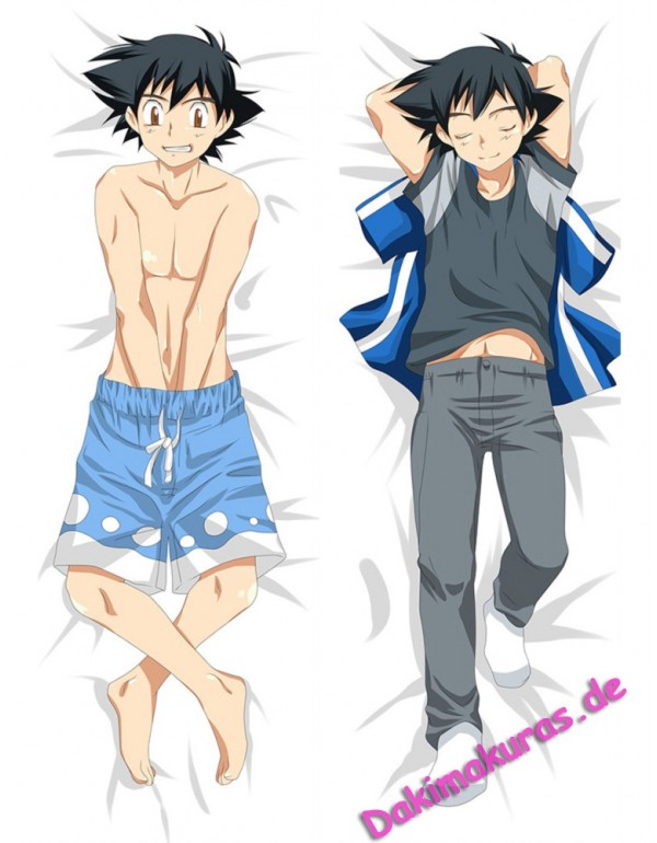 Ash Ketchum - Pokemon Männer Dakimakura kissen Bi...