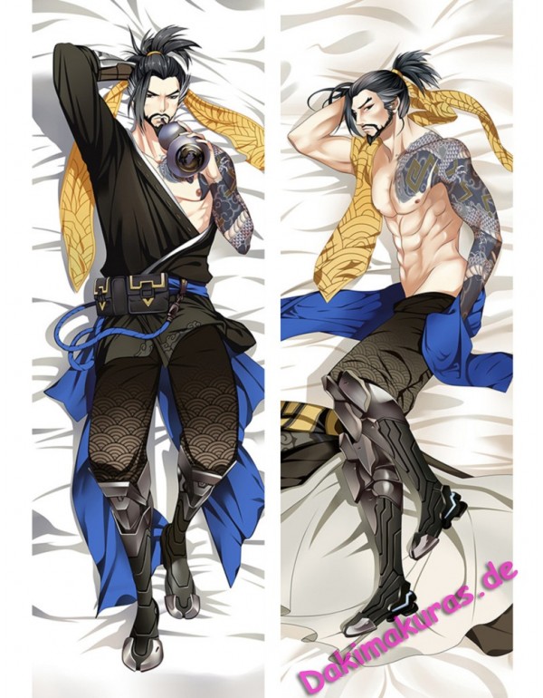 Hanzo - Overwatch Männer Anime Dakimakura Store Dakimakura 3d Kissen japanischen Anime Kissenbezug