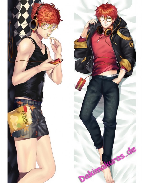 Saeyoung Luciel Choi Defender of Justice 707 - Mystic Messenger Männer Dakimakura kissen Billig Anime Kissenbezug Kaufen