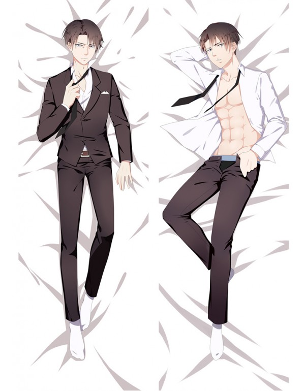 Levi Ackerman - Attack on Titan Männer Dakimakura kissen Billig Anime Kissenbezug Kaufen