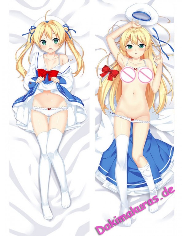 NEW YELLOW HAIR GIRL Dakimakura kissen Billig Anim...