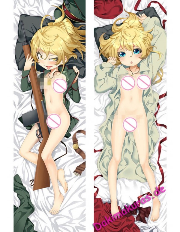 Tanya von Degurechaff - Saga of Tanya the Evil Dakimakura 3d Kissen japanischen Anime Kissenbezug