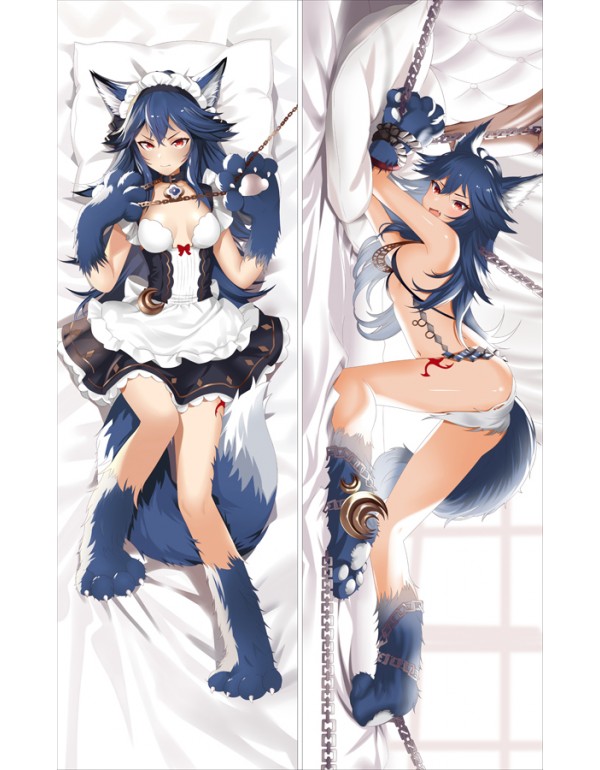 Granblue Fantasy Magic Wolf Fenrir Dakimakura 3d K...