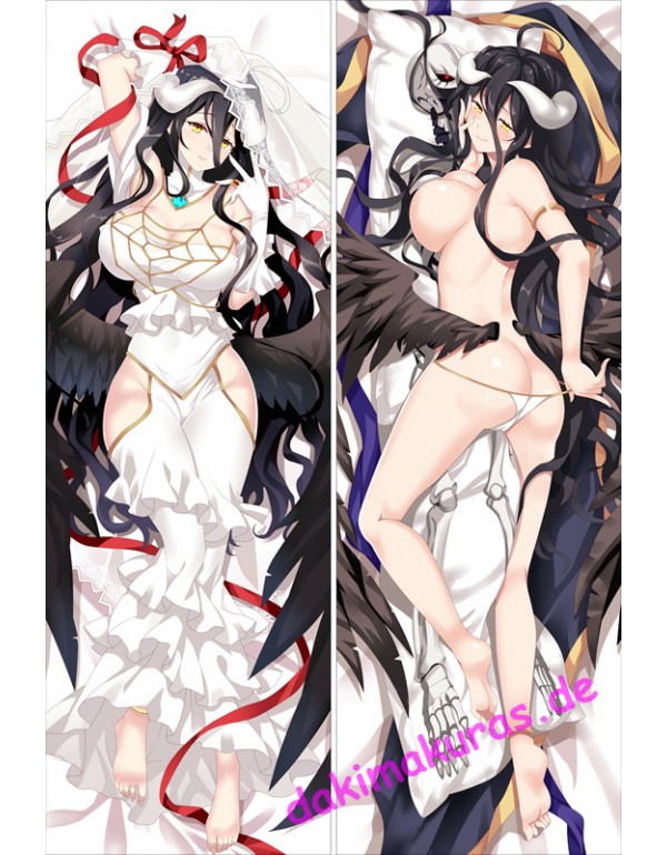 Overlord Albedo Anime körper kissen billig dakimakura bedrucken