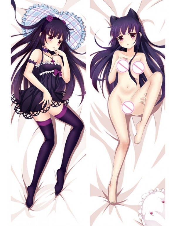 Oreimo Ruri Goko Kuroneko Dakimakura bedrucken kau...