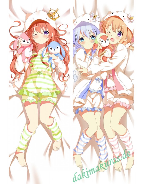 Hoto Cocoa Chino - Is the Order a Rabbit Anime Kis...