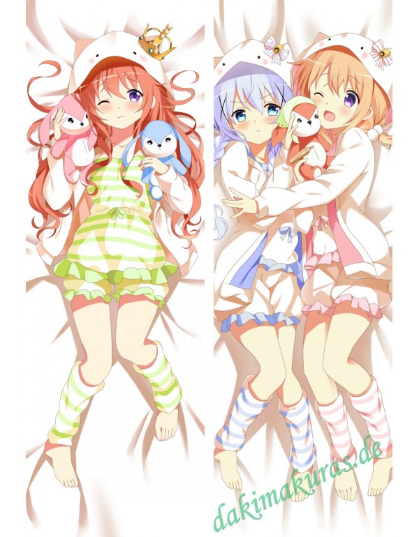 Hoto Cocoa Chino - Is the Order a Rabbit Anime Kissen Dakimakura Love Körper Kissenbezug