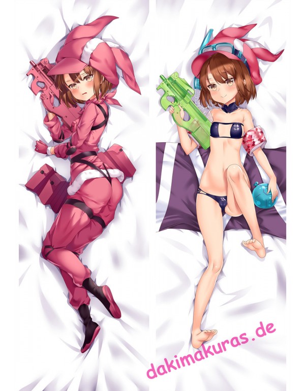 Sword Art Online Alternative Gun Gale Online Karen Kohiruimaki Dakimakura bezug Lebensgroßer billig