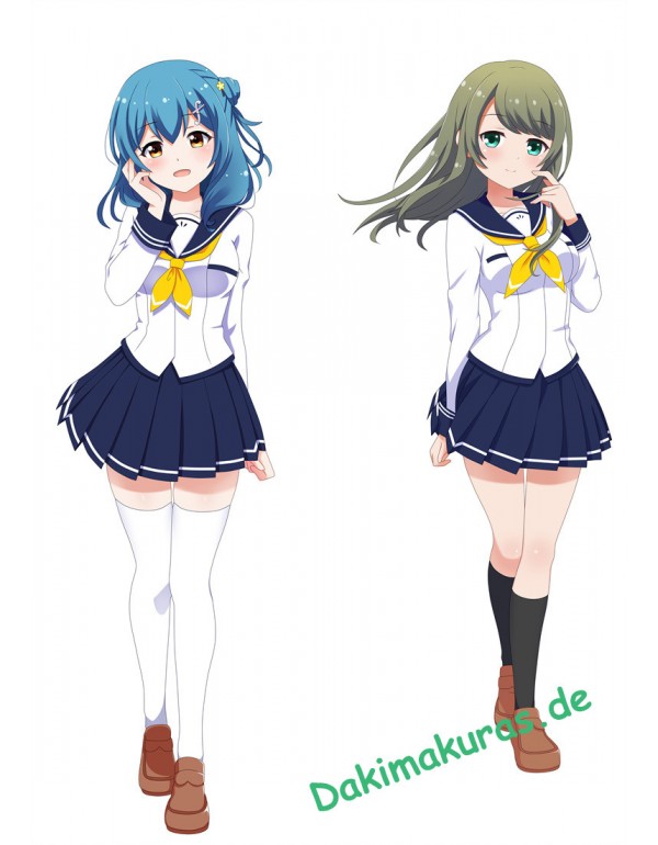 Kunieda Shiho and Kunieda Shiho - Battle Girl High School Dakimakura 3d Kissen japanischen Anime Kissenbezug