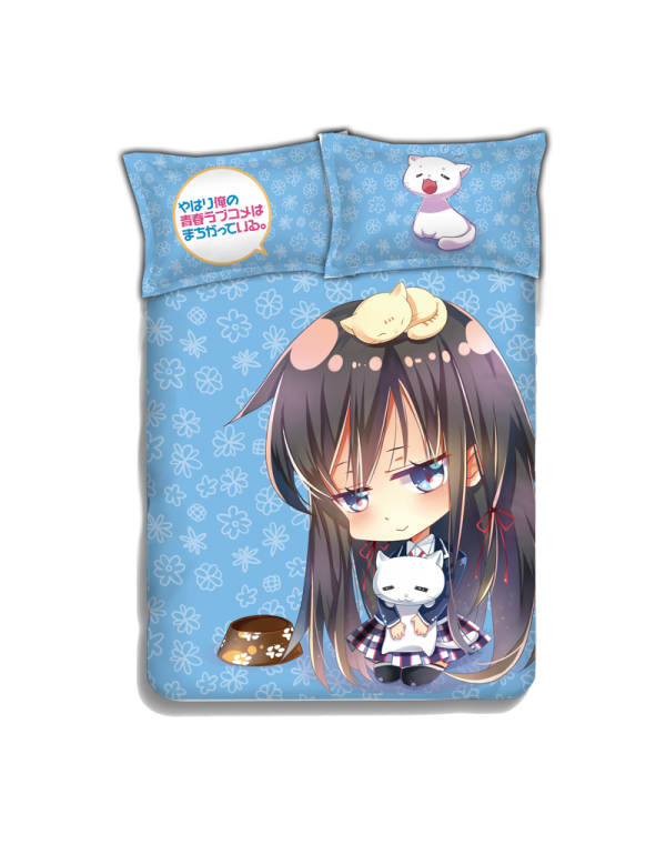 Yukino Yukinoshita - My Teen Romantic Comedy Bed Blanket Duvet Cover with Pillow Covers