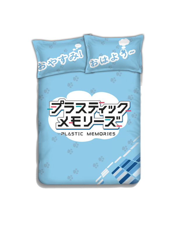 Isla - Plastic Memories Japanese Anime Bettlaken Bettbezug mit Kissenbezüge