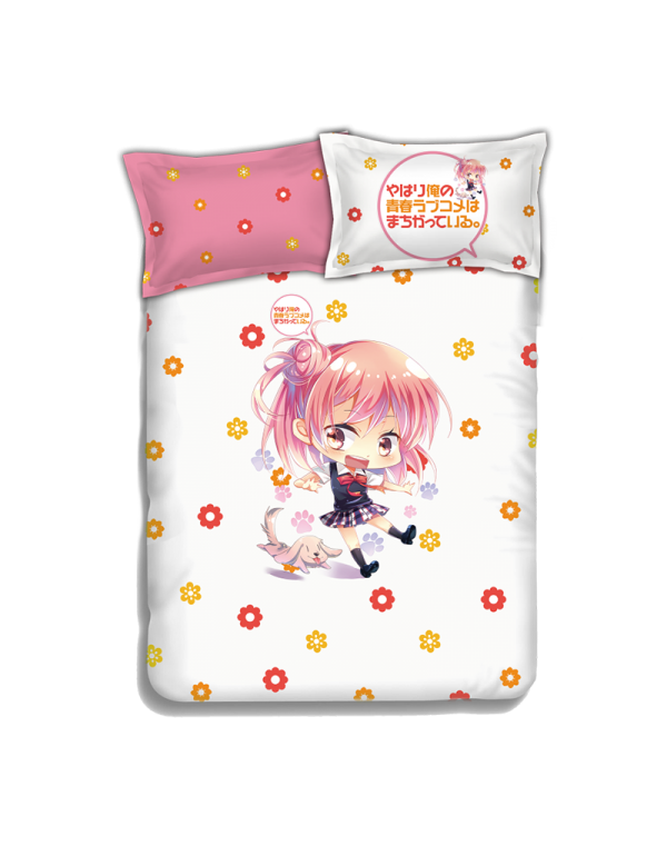 Yui Yuigahama - My Teen Romantic Comedy Japanese Anime Bettwäsche Duvet Cover with Pillow Covers