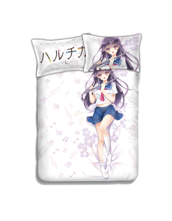 Homura Chika Anime 4 Pieces Bettwäsche-Sets, Bett...