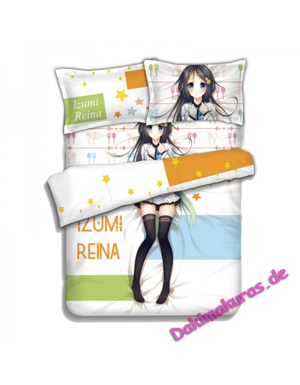 Reina Izumi - Myriad Colors Phantom World Bed Blanket Duvet Cover with Pillow Covers