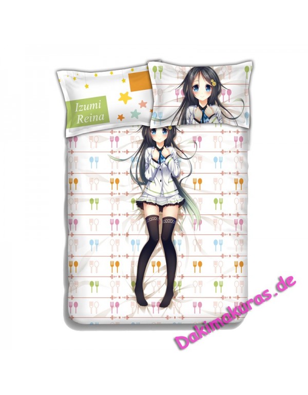 Reina Izumi - Myriad Colors Phantom World Bed Blanket Duvet Cover with Pillow Covers