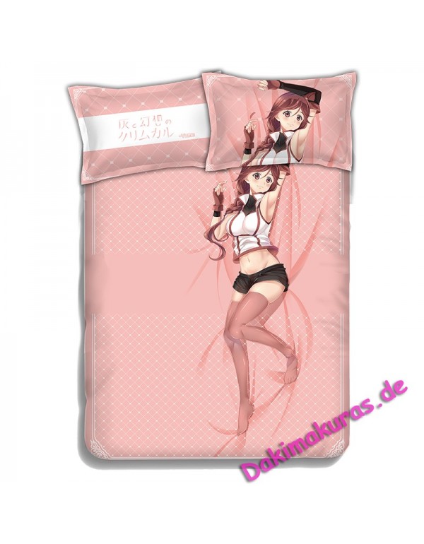 Yume -Grimgar of Fantasy and Ash Anime Bettwäsche Duvet Cover with Pillow Covers