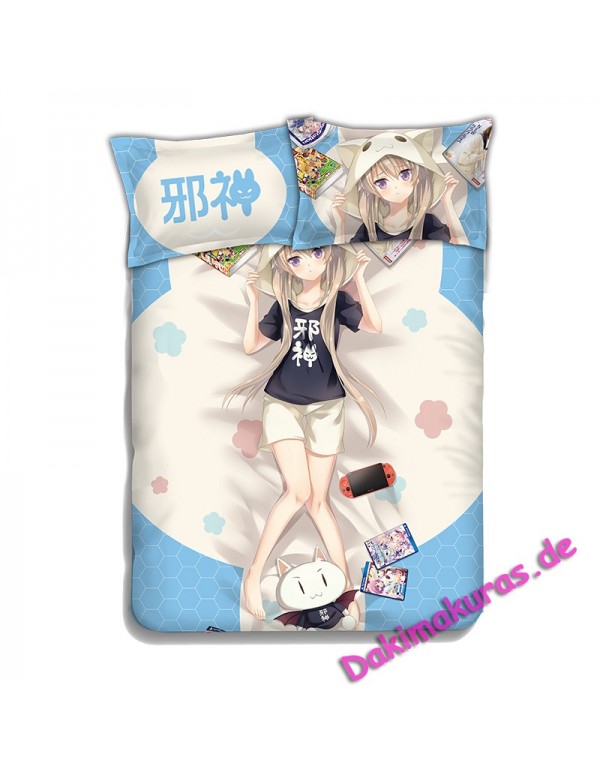 Arisaka Mashiro- Aokana Four Rhythm Across the Blue Bed Blanket Duvet Cover with Pillow Covers