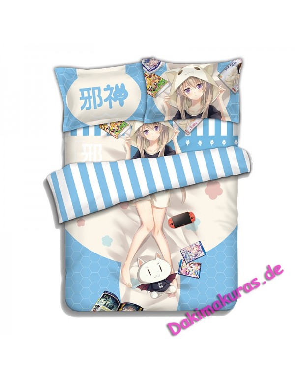 Arisaka Mashiro- Aokana Four Rhythm Across the Blue Bed Blanket Duvet Cover with Pillow Covers