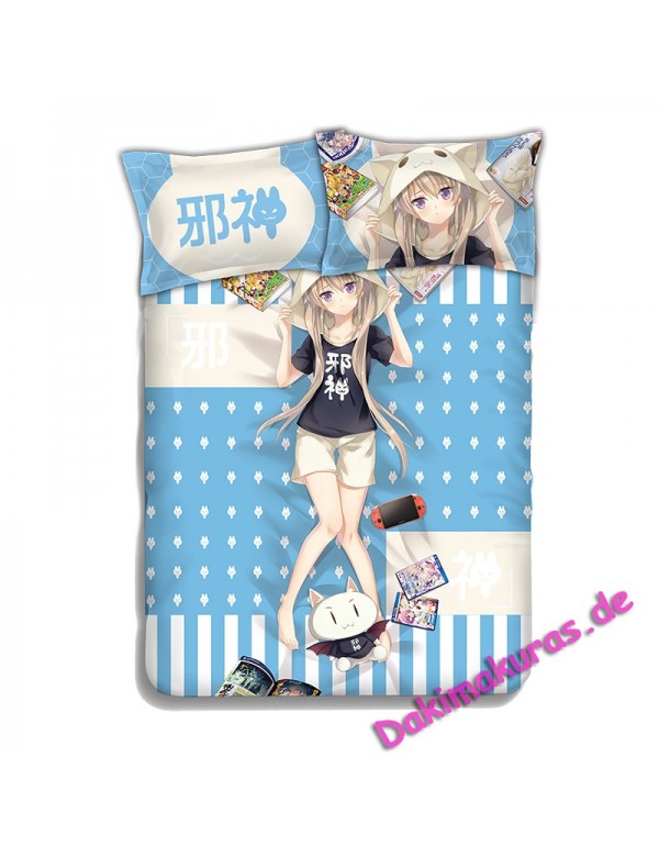 Arisaka Mashiro- Aokana Four Rhythm Across the Blue Bed Blanket Duvet Cover with Pillow Covers