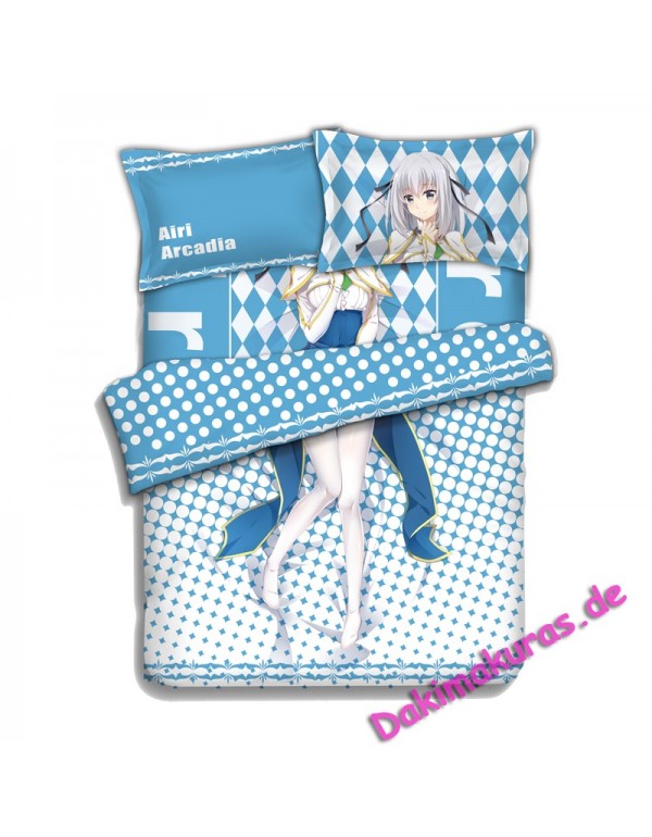 Airi Arcadia-Undefeated Bahamut Chronicle Bed Blanket Duvet Cover with Pillow Covers