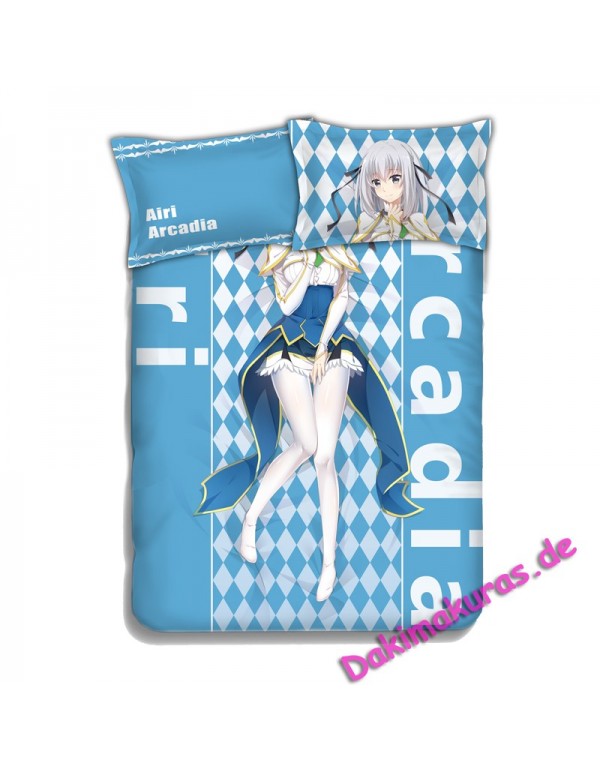 Airi Arcadia-Undefeated Bahamut Chronicle Bed Blanket Duvet Cover with Pillow Covers