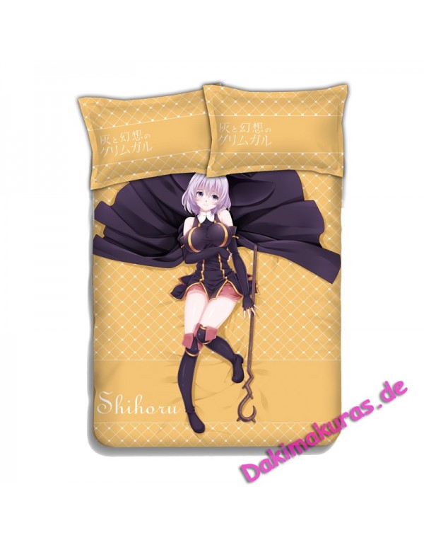 Shihoru-Grimgar of Fantasy and Ash Bed Sheet Duvet Cover with Pillow Covers