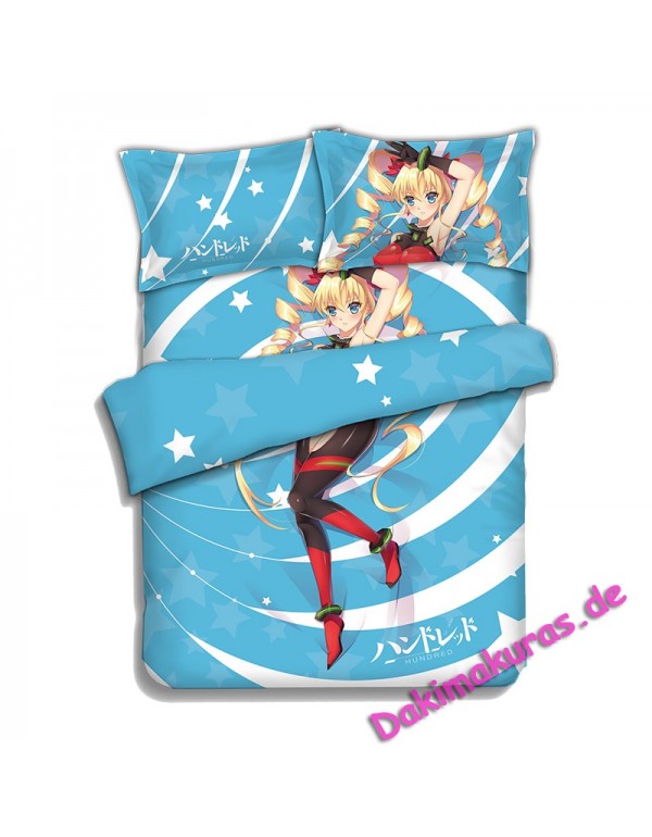 Hundred Japanese Anime Bettwäsche Duvet Cover with Pillow Covers