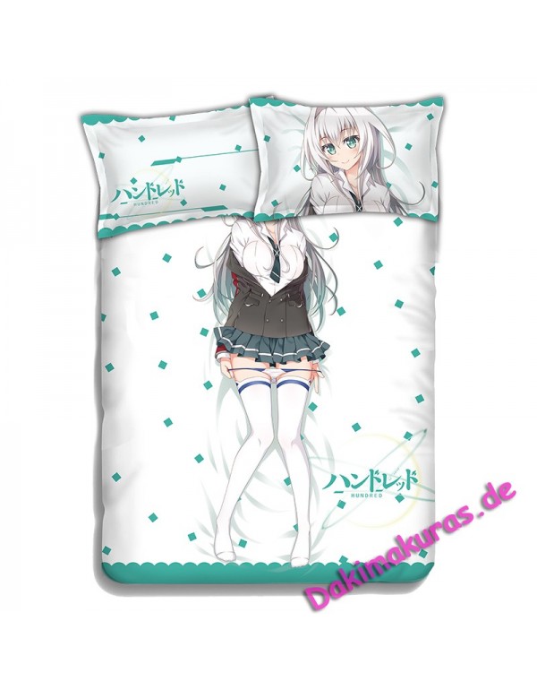 Emilia Hermit-Hundred Anime 4 Pieces Bettwäsche-S...