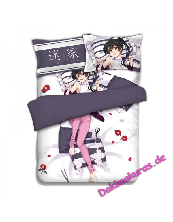 Lovepon - The Lost Village Japanese Anime Bettwäsche Duvet Cover