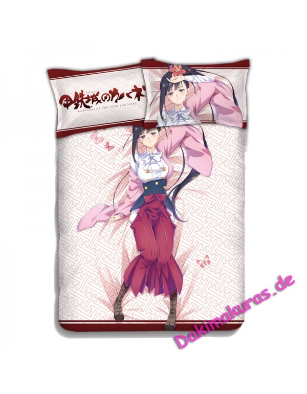 Ayame Yomogawa - Kabaneri the Iron Fortress Japanese Anime Bed Sheet Duvet Covers