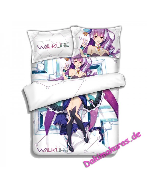 Mikumo Guynemer - Macross Delta Japanese Anime Bettlaken Bettbezug mit Kissenbezüge