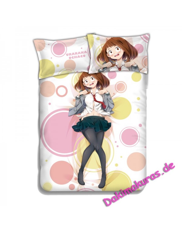 Ochako Uraraka - Boku no Hero Academia Anime 4 Pieces Bedding Sets,Bed Sheet Duvet Cover