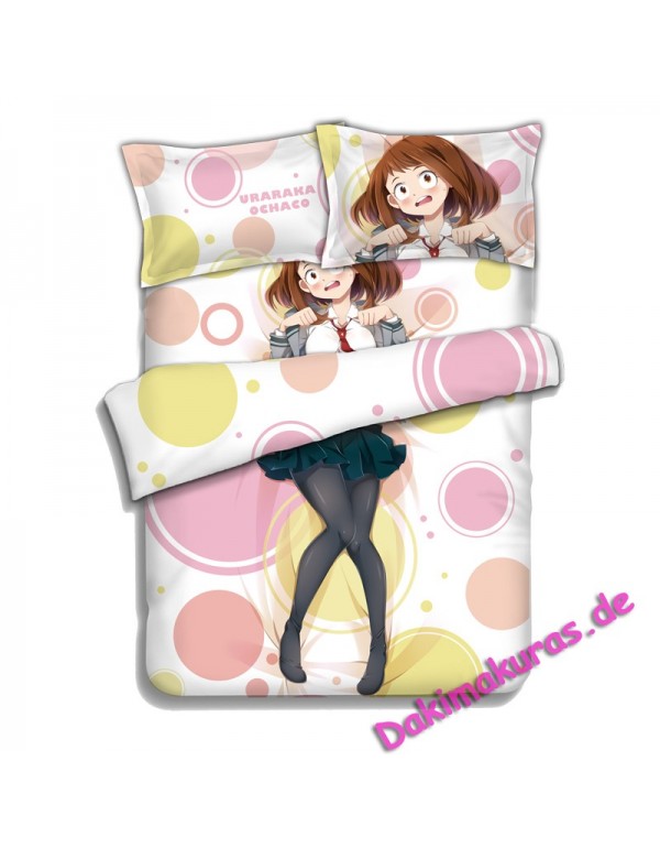 Ochako Uraraka - Boku no Hero Academia Anime 4 Pieces Bedding Sets,Bed Sheet Duvet Cover