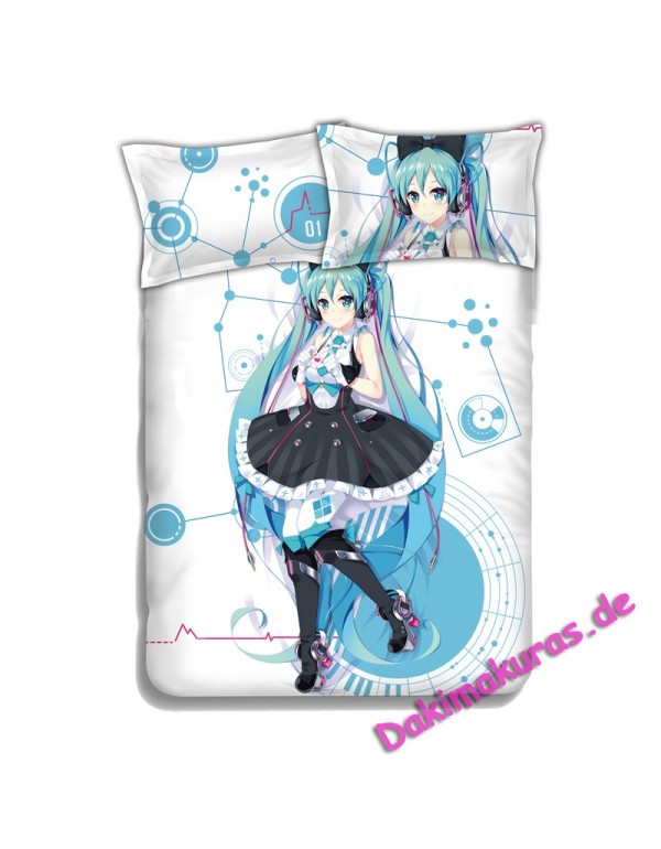 Magical Mirai-Hatsunemiku Japanese Anime Bed Sheet Duvet Cover