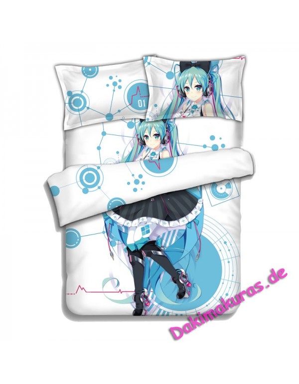 Magical Mirai-Hatsunemiku Japanese Anime Bed Sheet Duvet Cover