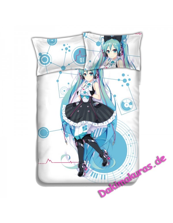 Magical Mirai-Hatsunemiku Japanese Anime Bed Sheet Duvet Cover