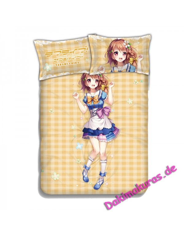 Takami Chika-LoveLive Sunshine Bettwäsche-Sets, B...