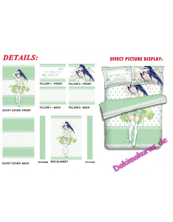 Kanan Matsuura-LoveLive Sunshine Japanese Anime Bettwäsche Duvet Cover with Pillow Covers