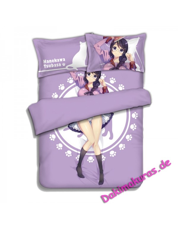 Hanekawa Tsubasa-Bakemonogatari Monstory Bedding Sets,Bed Blanket & Duvet Cover,Bed Sheet