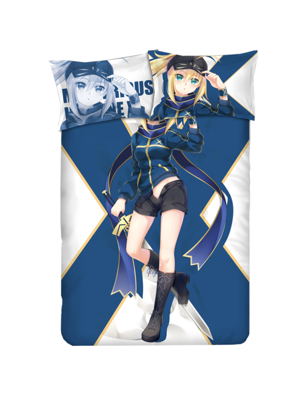 Mysterious Heroine X - Fate Grand Order Anime 4 Pieces Bedding Sets,Bed Sheet Duvet Cover