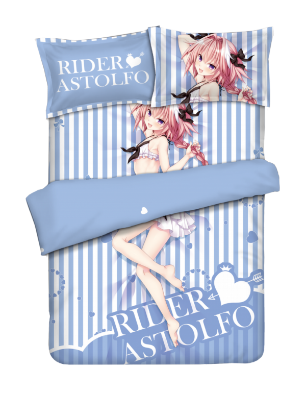 Astolfo - Fate blue Anime Bettwäsche Duvet Cover with Pillow Covers