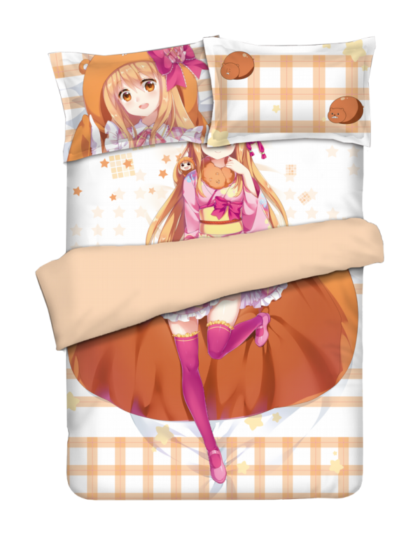 Umaru Doma - Himouto Umaru Chan Anime 4 Pieces Bedding Sets,Bed Sheet Duvet Cover