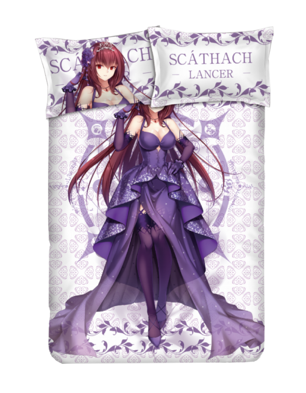 Scathach- Fate Japanese Anime Bettlaken Bettbezug mit Kissenbezüge