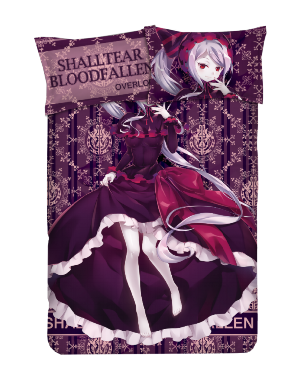 Shalltear bloodfallen-Overlord Anime Bettwäsche Duvet Cover with Pillow Covers