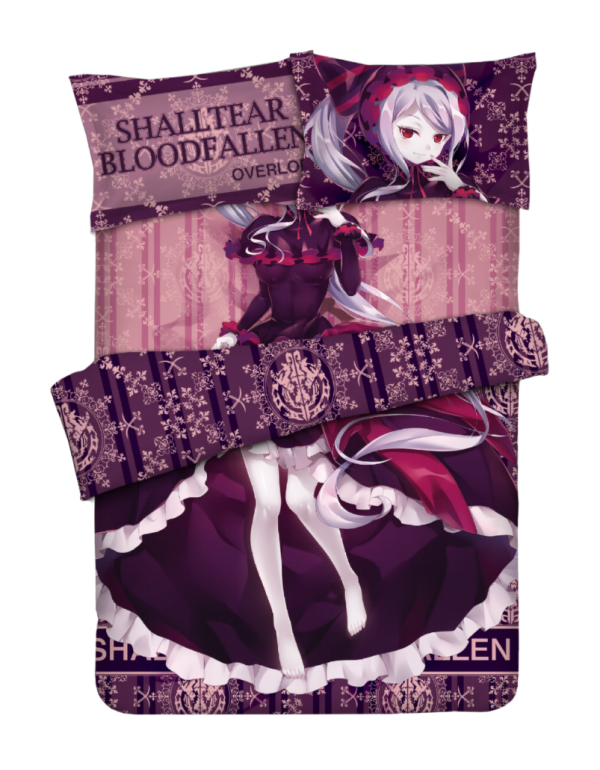 Shalltear bloodfallen-Overlord Anime Bettwäsche Duvet Cover with Pillow Covers