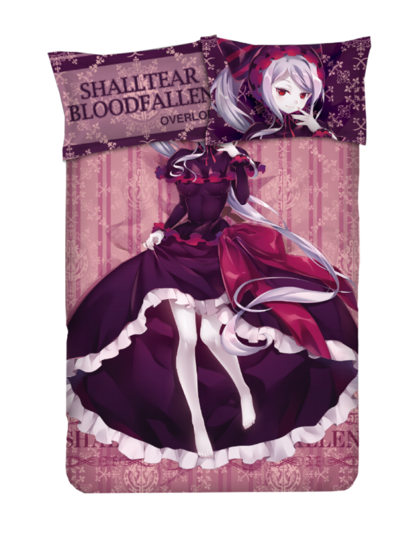 Shalltear bloodfallen-Overlord Anime Bettwäsche Duvet Cover with Pillow Covers