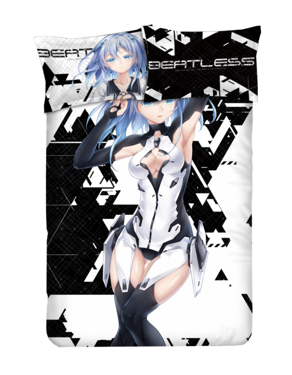 Lacia-BEATLESS Anime Bettwäsche-Sets, Bettbezug, Bettlaken mit Kissenbezügen